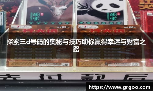 探索三d号码的奥秘与技巧助你赢得幸运与财富之路